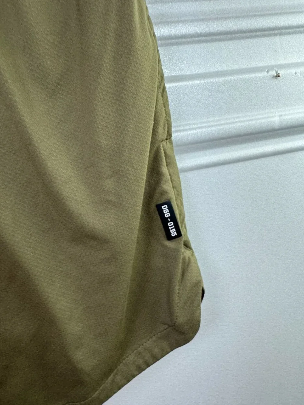 ASRV Mens Olive Green Trainlite Liner Technical Training Shorts Size Medium
